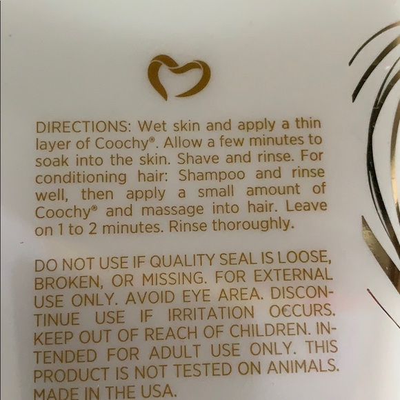 Coochy shaving lotion NEW - Picture 2 of 3